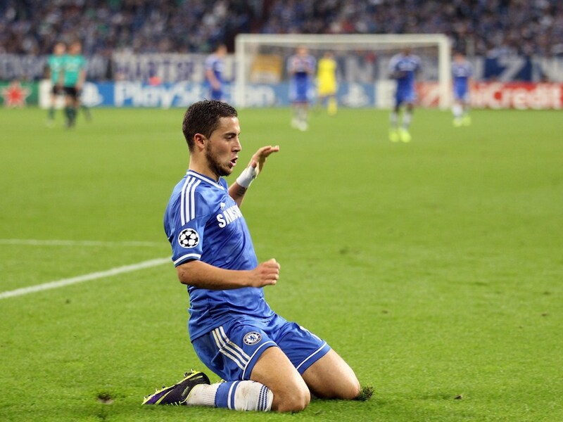 Eden Hazard bevindt zich in geweldig gezelschap