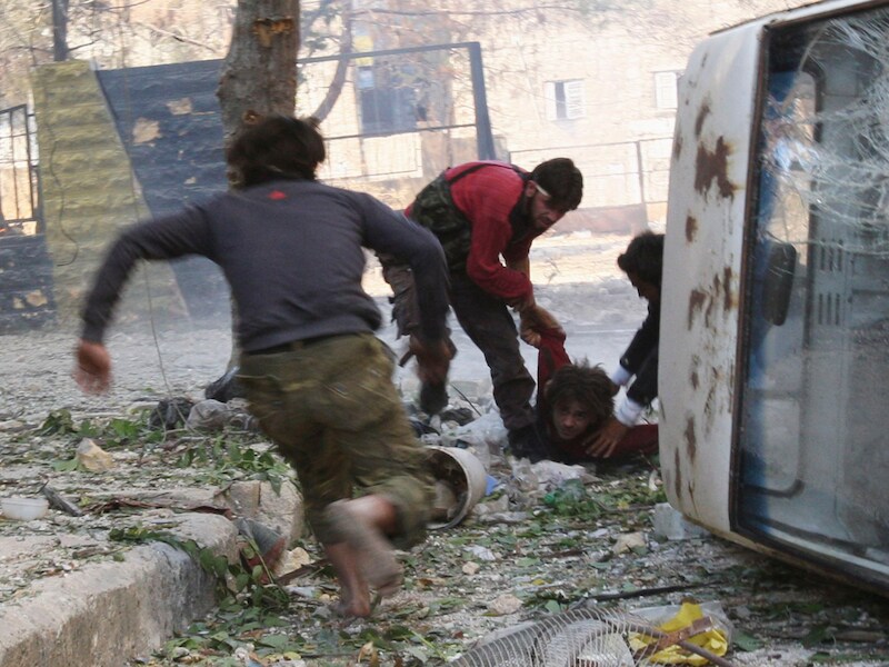Syrische rebellen in Aleppo eerder dit jaar.