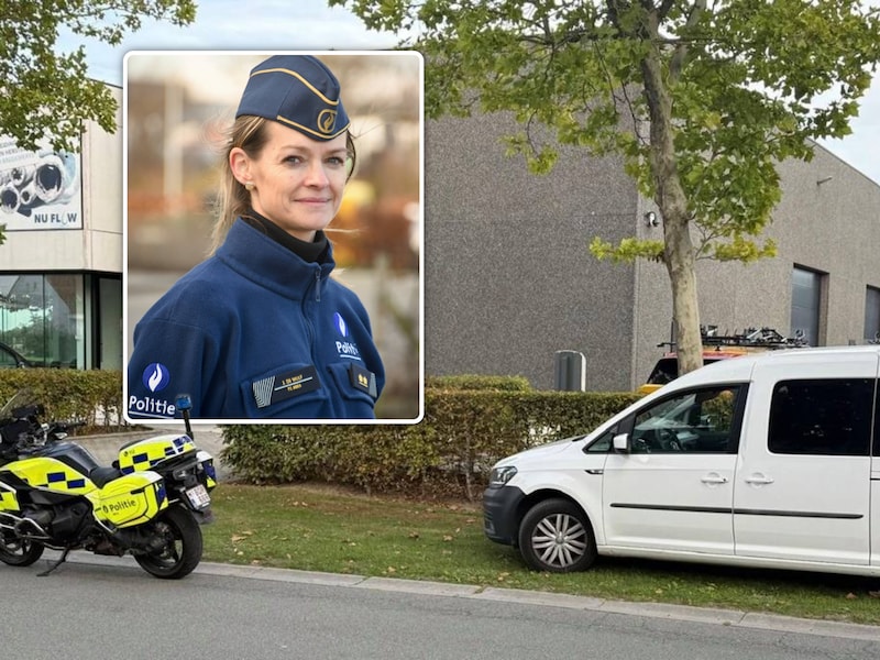 De politie van de zone MIRA controleerde zowel in Spiere-Helkijn als in Vichte. / Inzet: commissaris Jana De Wulf.