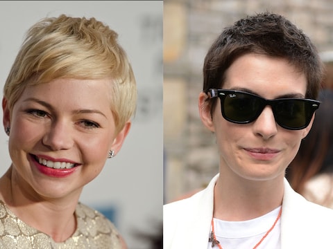 Michelle Williams en Anne Hathaway.