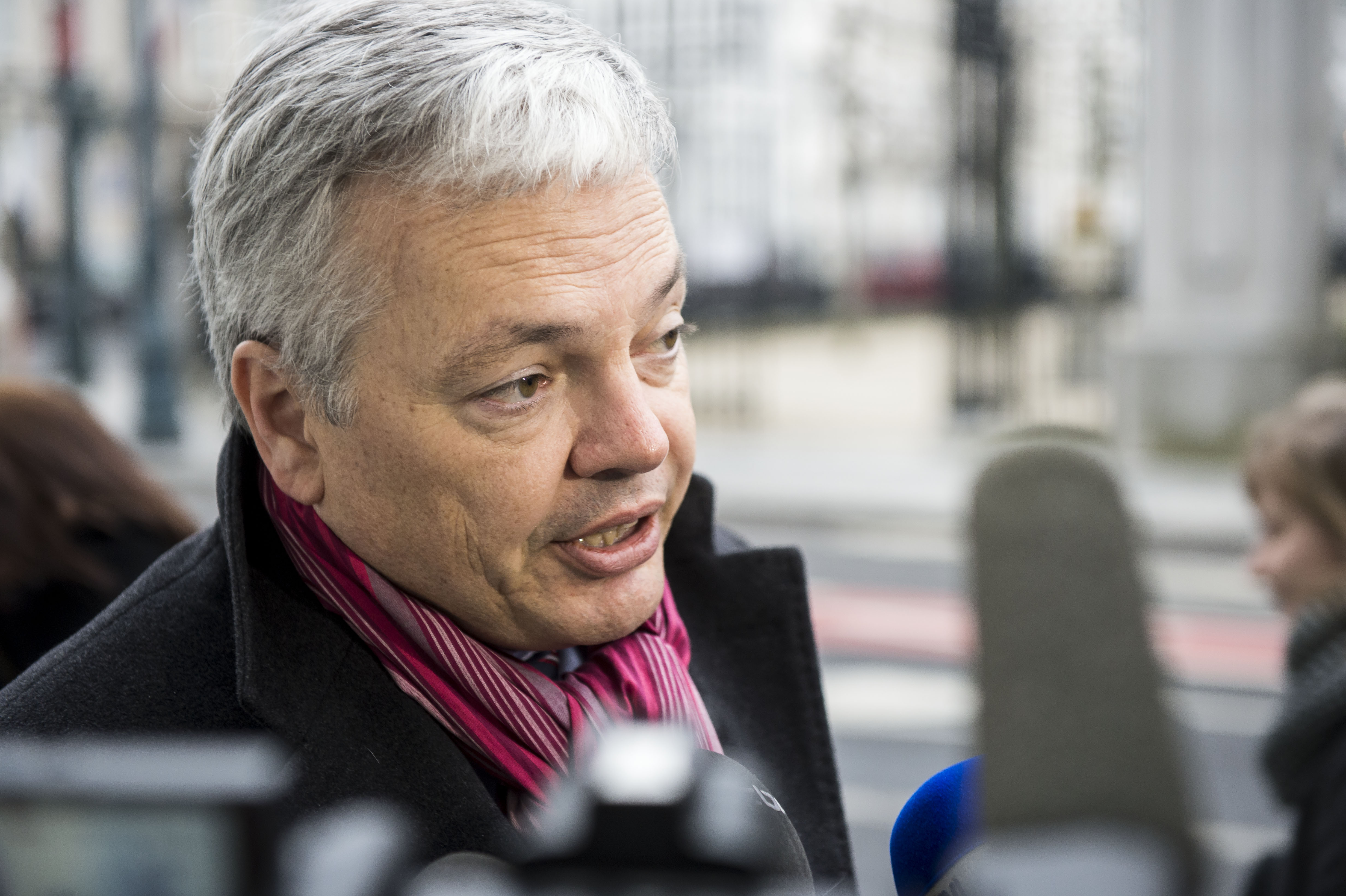 Vicepremier en minister van Buitenlandse Zaken Didier Reynders.