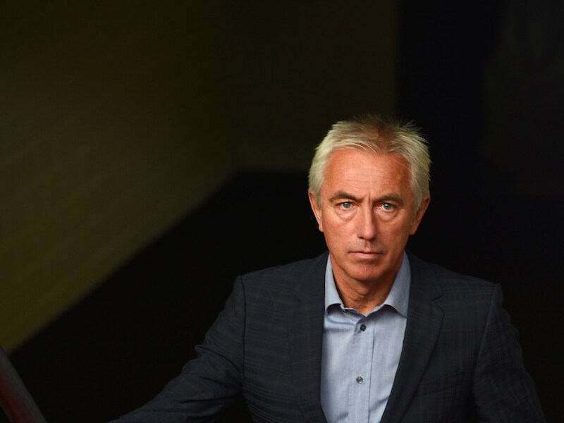Bert van Marwijk oogst lof in Hamburg.
