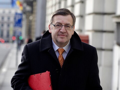 Minister van Financiën Steven Vanackere.