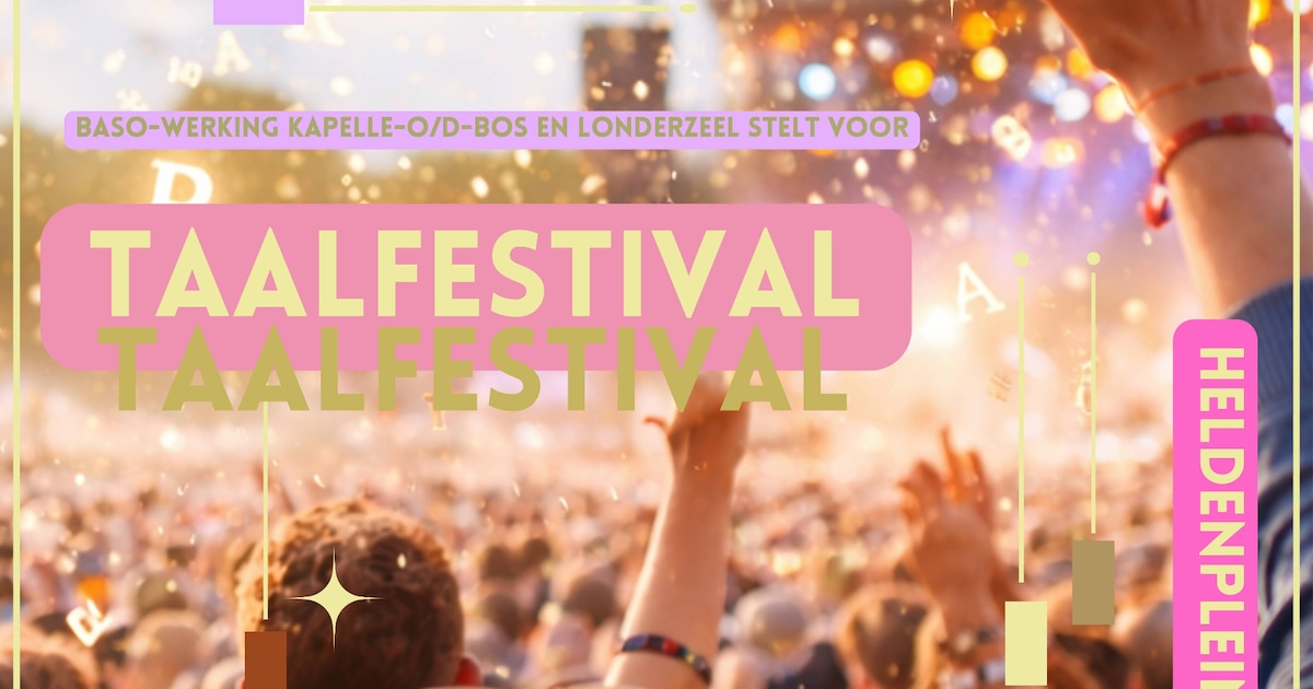 Scholen uit Kapelle-op-den-Bos en Londerzeel organiseren eerste taalfestival