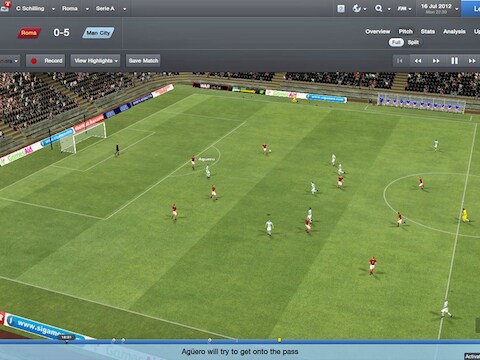 Een beauty zal deze 'Football Manager' wel nooit worden, maar op het vlak van wedstrijdbeelden werden er grote vorderingen gemaakt.