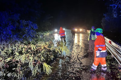 Noodweer veroorzaakt schade in Italië: hagelstenen zo groot als tennisballen en windstoten van meer dan 110 km/u