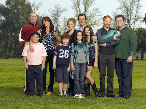 De cast van 'Modern Family'.