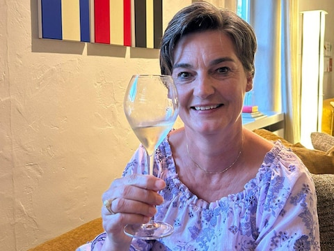 Karine Standaert, de vrouw van burgemeester van Oostkamp Jan de Keyser