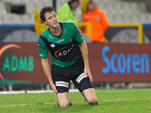 Bernt Evens moest vanavond met Cercle Brugge knielen voor KV Mechelen.