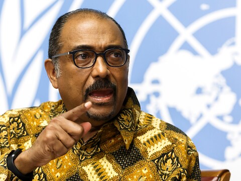 Michel Sidibé, directeur UNAIDS
