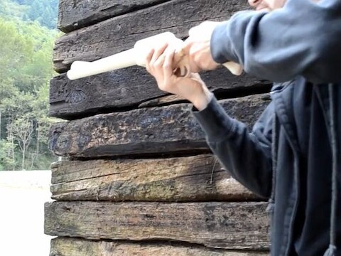 Het eerste 3D-geweer in actie.