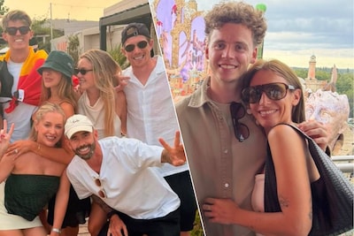 Kevin De Bruyne en Charles De Ketelaere samen op vakantie in Zuid-Frankrijk - Maxim De Cuyper geniet met vriendin van Tomorrowland
