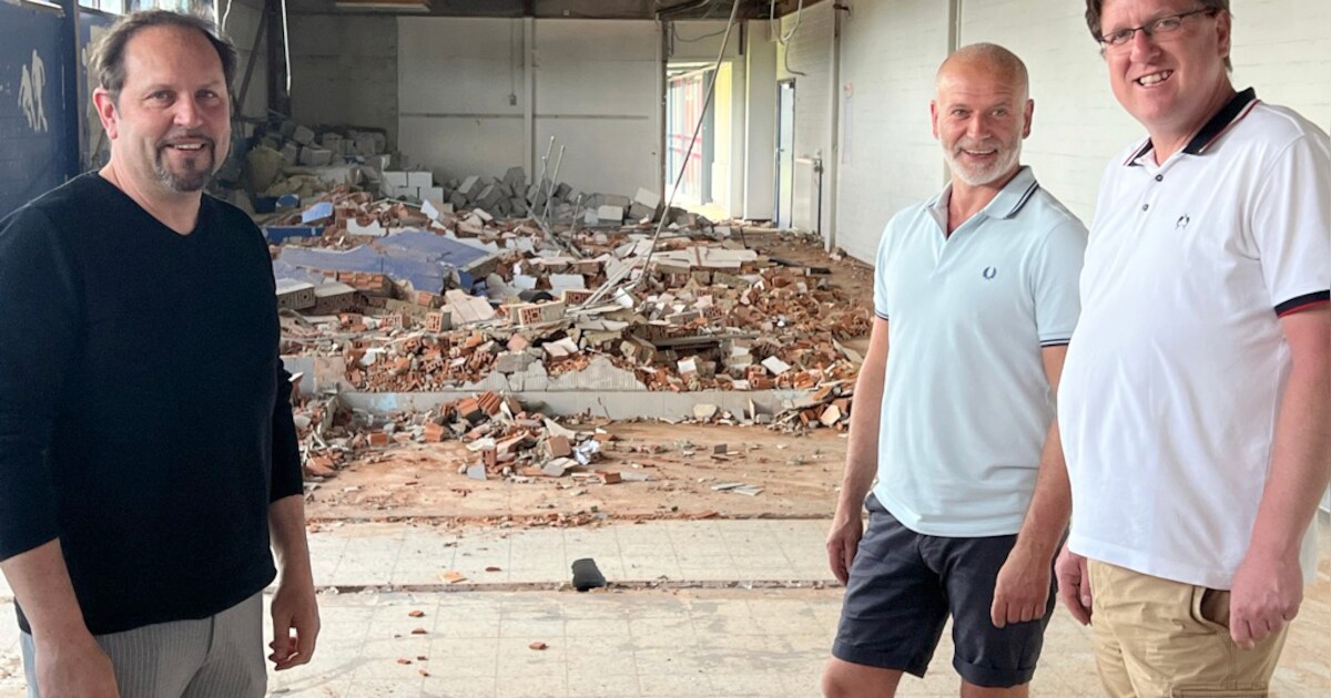Renovatie Sporthal 1 volop aan de gang: “Begin 2025 zal hier weer volop ...