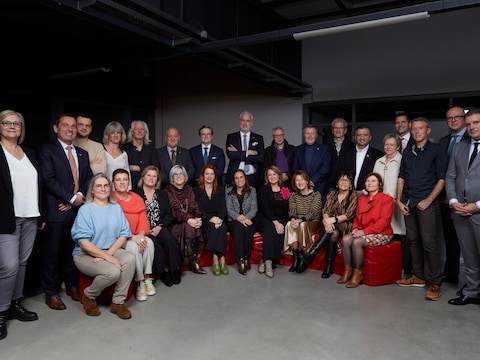 Gemeenteraad en stadsbestuur Diest.