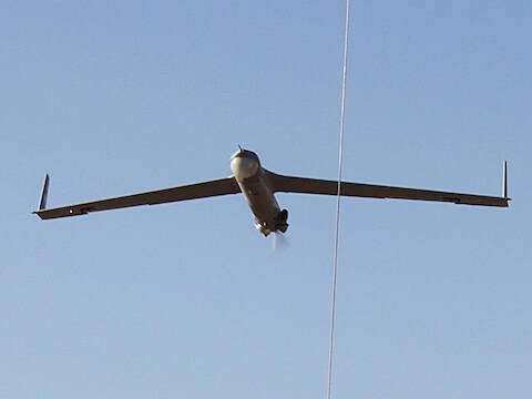 Een Amerikaanse ScanEagle drone