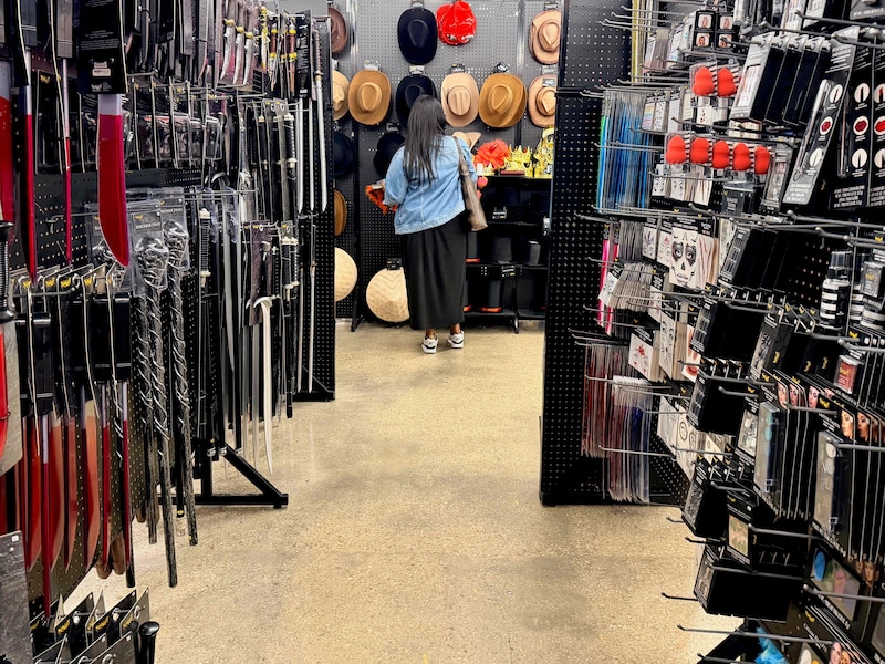 Halloweenspullen in de winkel