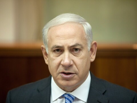 De Israëlische premier Benjamin Netanyahu.