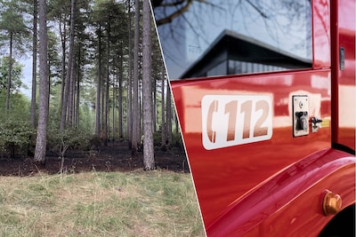 Zware bosbrand in Limburg onder controle, brandweer hele nacht waakzaam