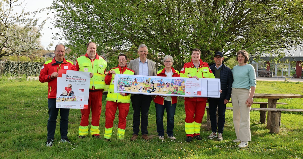 Rode Kruis Damme trapt jaarlijkse pleisterverkoop af | Regio | HLN.be