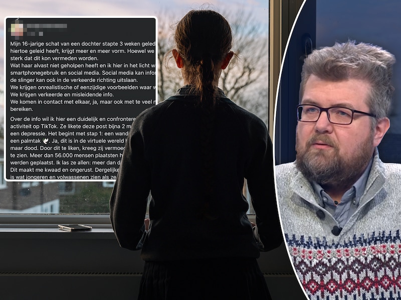 Andy Demeulenaere, coördinator van Mediawijs, deelt de bezorgdheid van Sonja.