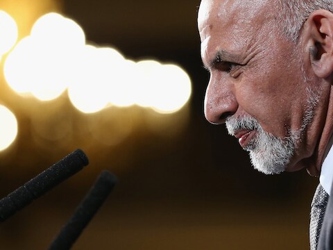 President Ashraf Ghani laat in een brief aan Hollande weten dat Afghanistan meeleeft met Frankrijk.