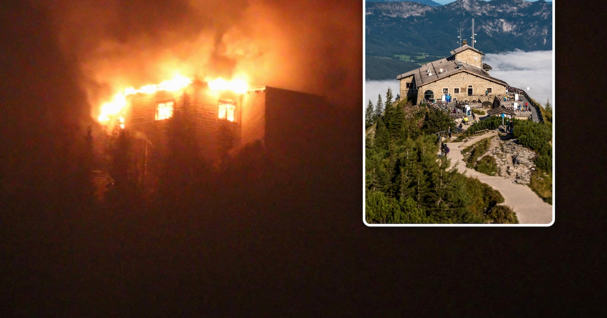 Grote brand in ‘Adelaarsnest’ van Hitler: Duitse politie pakt verdachte ...