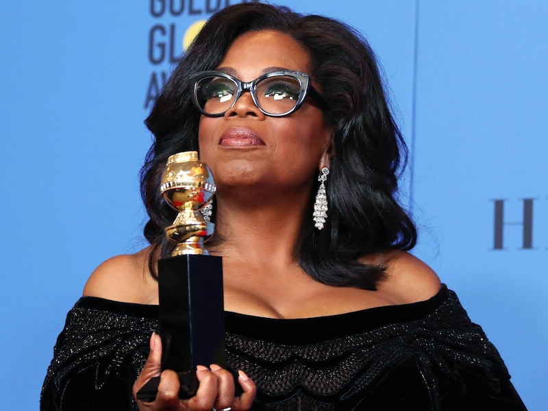 Na indrukwekkende speech op Golden Globes, ook toen zorgde Oprah voor memorabele televisie