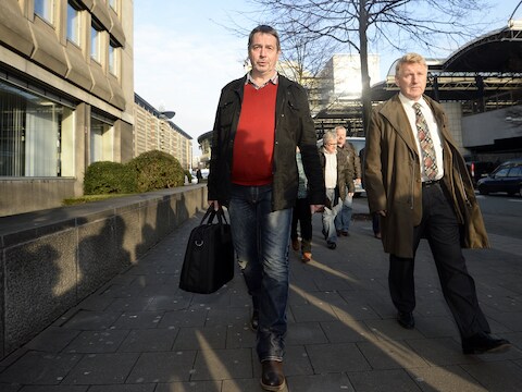 Michel Abdissi en Luc Piens, topmannen bij de spoorbonden.