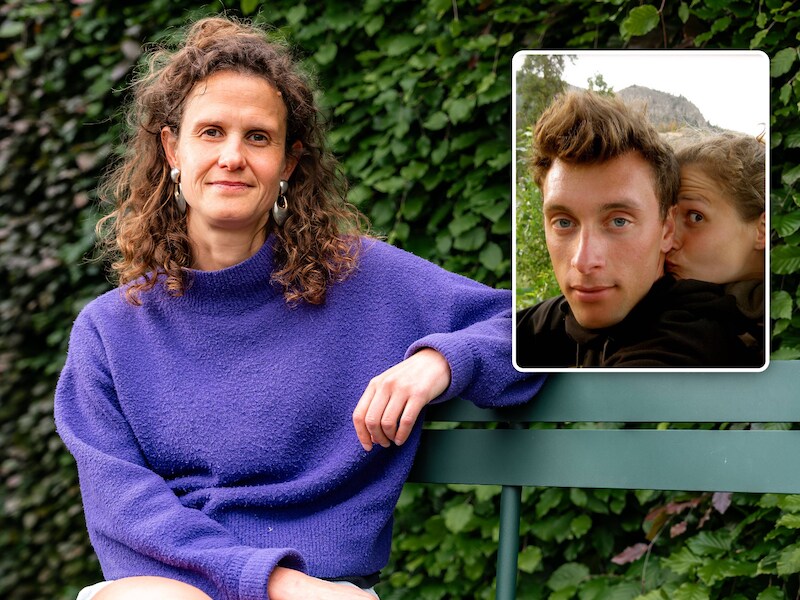 Jozefien, de weduwe van VTM-journalist Wouter De Boer (inzet), vertelt over haar deelname aan ‘Heel mijn hart’.