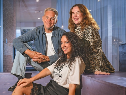 Peter Van de Veire, Dorothee Dauwe en Anke Buckinx.