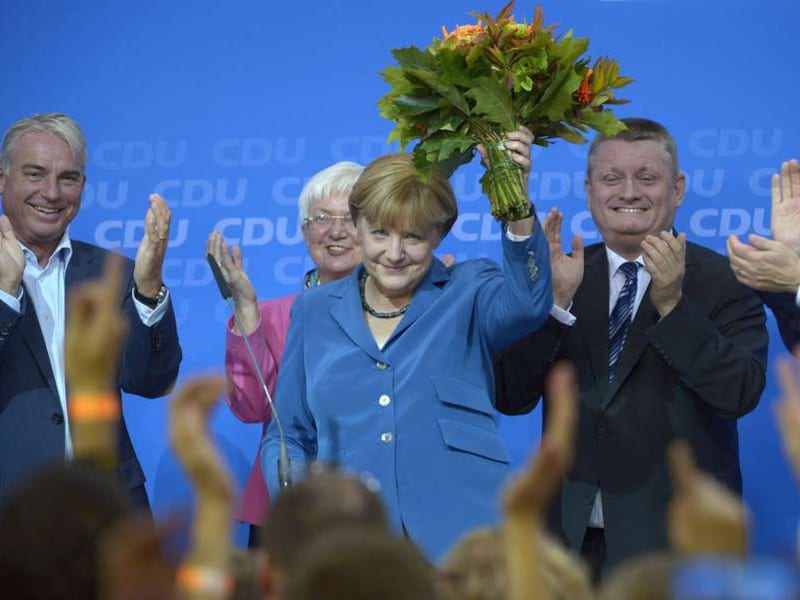 Bondskanselier Angela Merkel.
