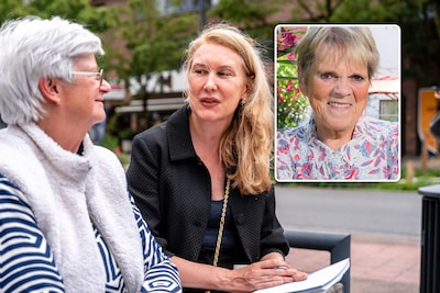 Onze reporter bracht een laatste groet aan Margrie