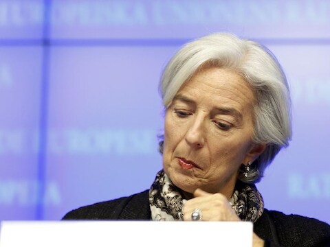 IMF-voorzitster Christine Lagarde.