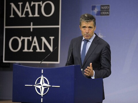 Secretaris-generaal van de NAVO Anders Fogh Rasmussen