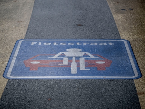 Illustratiebeeld: fietszone