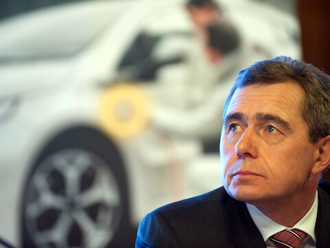 Karl-Friedrich Stracke, CEO van Opel.
