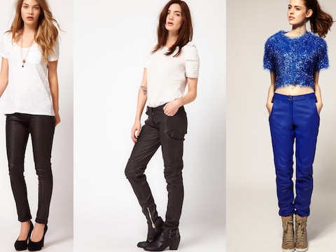 Lederen broeken bij Asos.com.