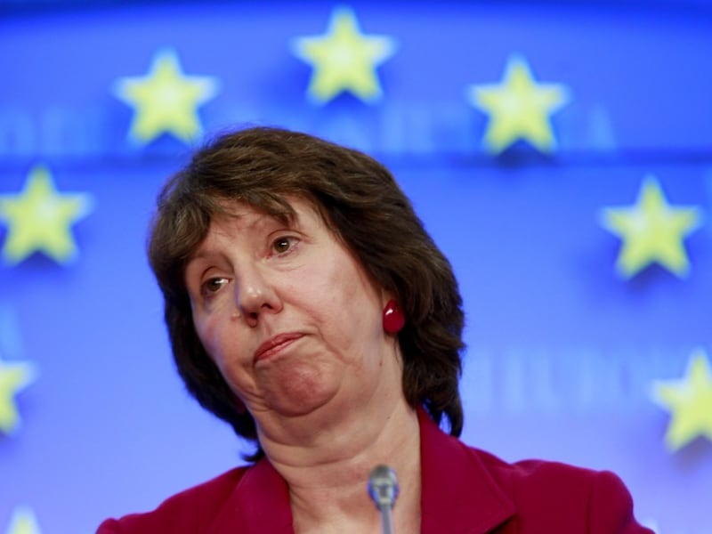 Catherine Ashton.