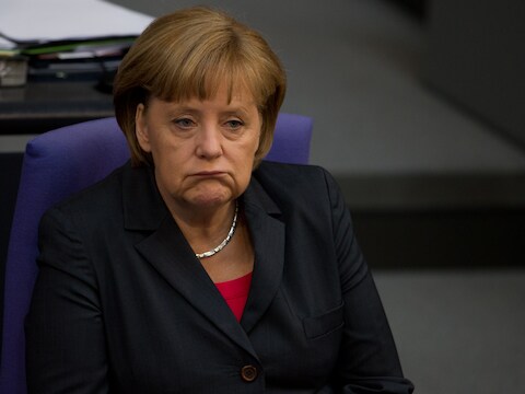 Bondskanselier Angela Merkel.