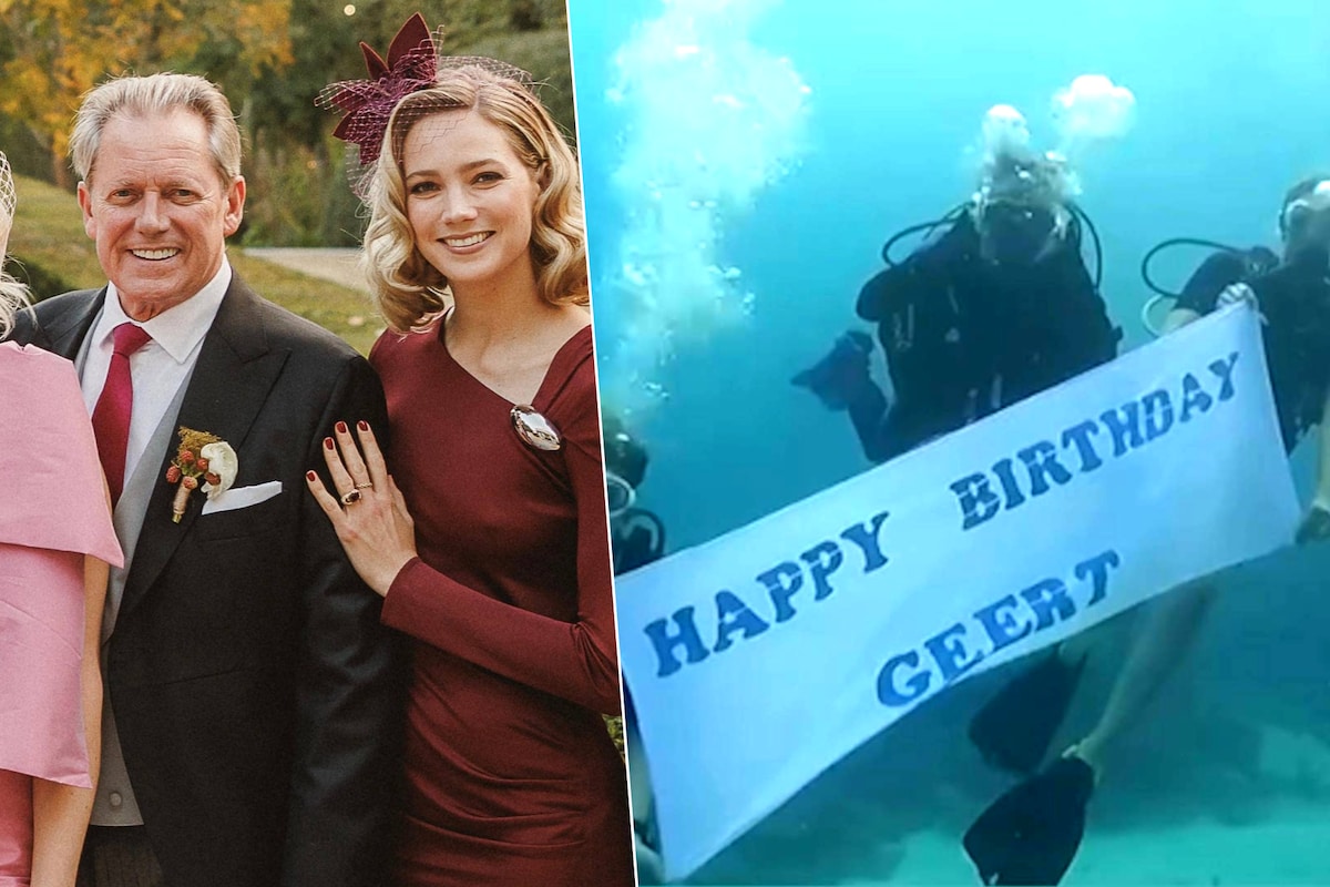 Lauren en haar vader, Geert Versnick.