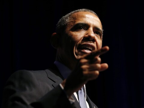 Amerikaans president Barack Obama.