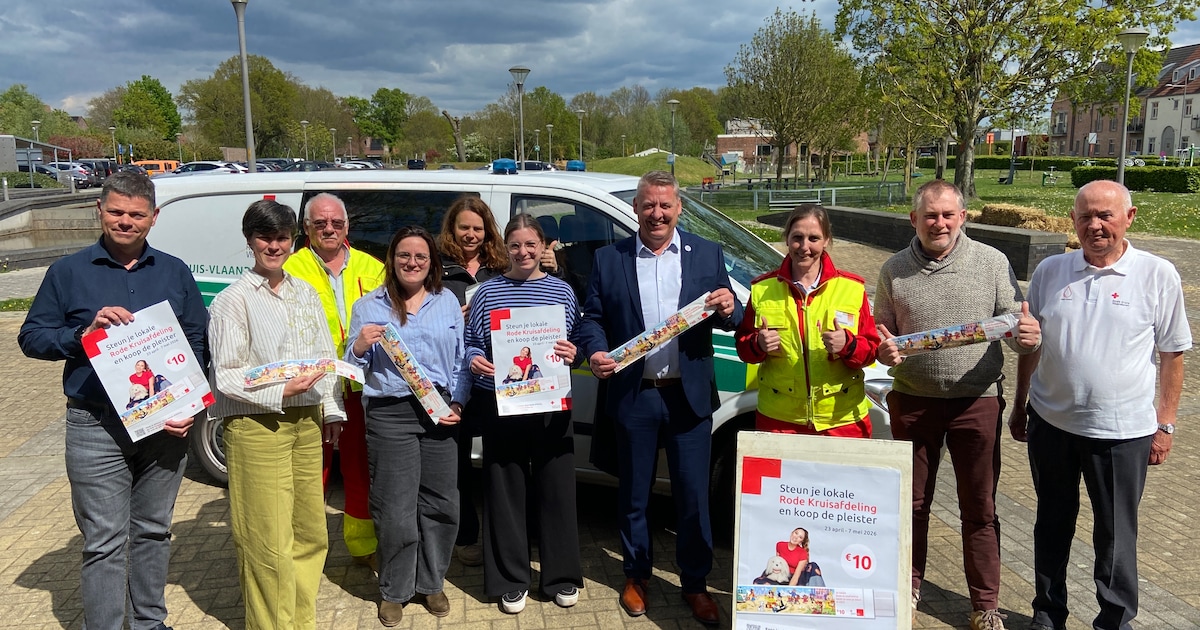 Rode Kruis-Duffel-Putte-SKW hoopt 4.500 pleisters te verkopen voor nieuwe kledij en lesmateriaal