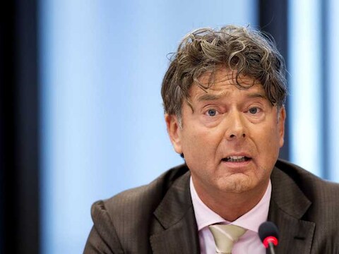 Anne Hettinga van Arriva tijdens een rondetafelgesprek over de alternatieven voor de Fyra.