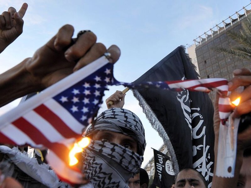 In het Libische Benghazi waren er opnieuw anti-Amerikaanse protesten na de 'ontvoering'.