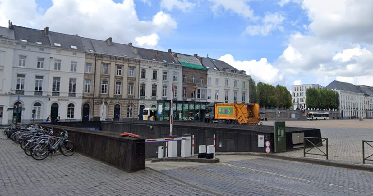 Loos brandalarm in parking Sint-Pietersplein