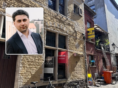 Te koop in het Patershol: het vroegere café 't Velooke, Inzet: Abdil Tapmaz