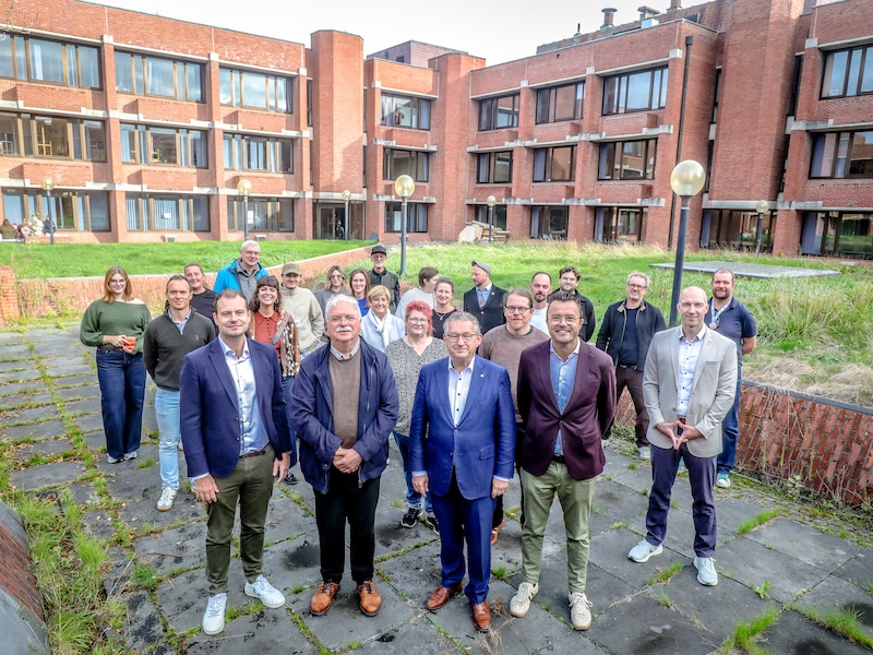 Het financiëngebouw in de Vyncke Dujardinstraat krijgt een nieuwe bestemming.
