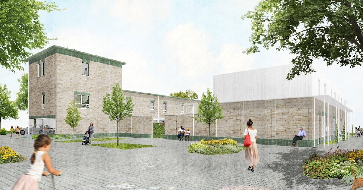 Oud schoolgebouw maakt plaats voor negen gezinswoningen in Oudenburg ...