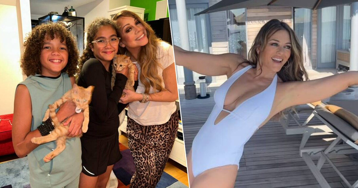 CELEB 24/7. Mariah Carey adopteert twee kittens en Elizabeth Hurley ...