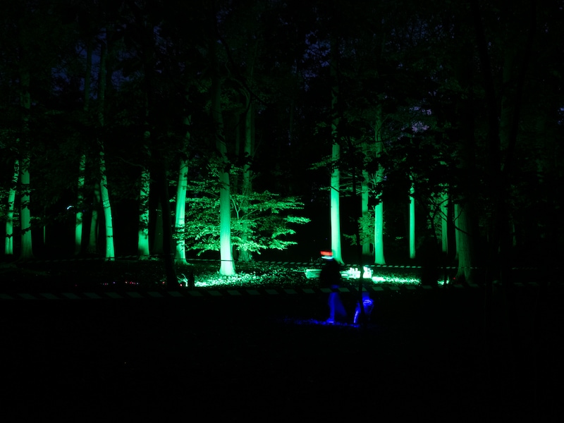 Halloweenwandeling.